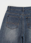[MADE] Zepa Cut Wide Denim Pants