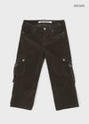 [MADE] Benier Cargo Corduroy Capri Pants