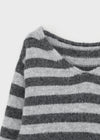 [MADE] Mawill Wool Set - Striped Knit, Muffler