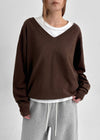 [MADE] Boudry Loose Fit V-neck Knitwear