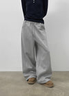 [MADE] Delty Overfit Fleece Banding Pants (Set Available)