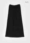 Basmi Fleece Maxi Long Skirt