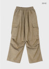 (UNISEX) Two-on Corduroy Cargo Banding Two-way Pants