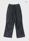 (UNISEX) Two-on Corduroy Cargo Banding Two-way Pants