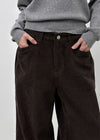 Dekel Wide Corduroy Cotton Pants