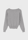 Mideun Basic U-neck Wool Knit