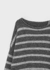 Bunnet Stripe Brush Wool Overfit Knit