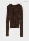 Loptia Loose-fit Fur Cardigan