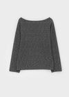 Moonton Boat Neck Loose Fit Knit