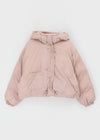 Deluma Crop Hooded Padded Jacket