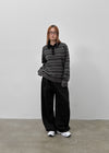 (UNISEX) Curlim Double-Sided Fleece Balloon Wide Banding Pants