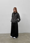 (UNISEX) Curlim Double-Sided Fleece Balloon Wide Banding Pants