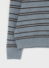 [MADE] Tokun Stripe Wool Collar Knit