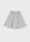 Gelumi Wool Flare Midi Skirt