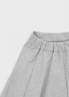 Gelumi Wool Flare Midi Skirt