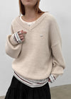 Shurani V-neck Knit