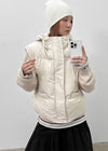 Armane Hooded Padded Vest