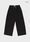 Fureni Brushed Fleece Seam Balloon Pants