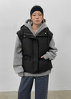 Armane Hooded Padded Vest