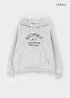 Ritan Double-Sided Fleece Lettering Embroidered Hoodie
