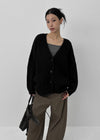Limito Loose Fit Pocket Knit Cardigan