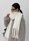 Onthegle Écharpe Grande Frange en Cachemire