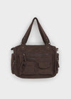 Laudin Vintage Pocket Shoulder Bag