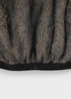 Retyl Two-way Leather Fur Jumper