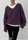Totten V-neck Wool Knit