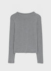 Robe Stripe Fleece Long Sleeve T-shirt