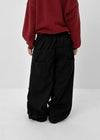 (UNISEX) Nepple Fleece Parachute Banding Pants