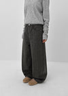 Belk Stripe Balloon Wide Pants