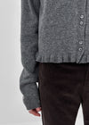[MADE] Pomelti Frill Knit Cardigan (Wool 50%)