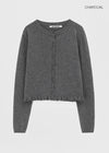 [MADE] Pomelti Frill Knit Cardigan (Wool 50%)