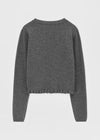 [MADE] Pomelti Frill Knit Cardigan (Wool 50%)