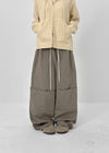 (UNISEX) Jupe Cotton Rivet String Cargo Pants