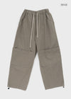 (UNISEX) Jupe Cotton Rivet String Cargo Pants