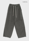 (UNISEX) Jupe Cotton Rivet String Cargo Pants
