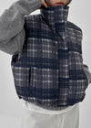 Srabin Check Wellon Padded Vest