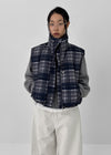 Srabin Check Wellon Padded Vest