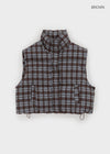 Srabin Check Wellon Padded Vest