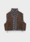 Srabin Check Wellon Padded Vest