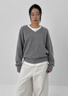 Pnuksean V-neck Knit