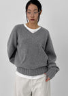 Pnuksean V-neck Knit