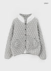 Kneal Quilted Cardigan