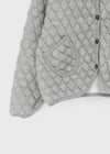 Kneal Quilted Cardigan