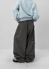 (UNISEX) Jupe Cotton Rivet String Cargo Pants