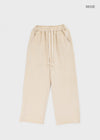 Hotco Mink Fur Velour Banding Pants