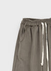 Hotco Mink Fur Velour Banding Pants