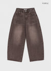 Healing Wide Balloon Denim Pants